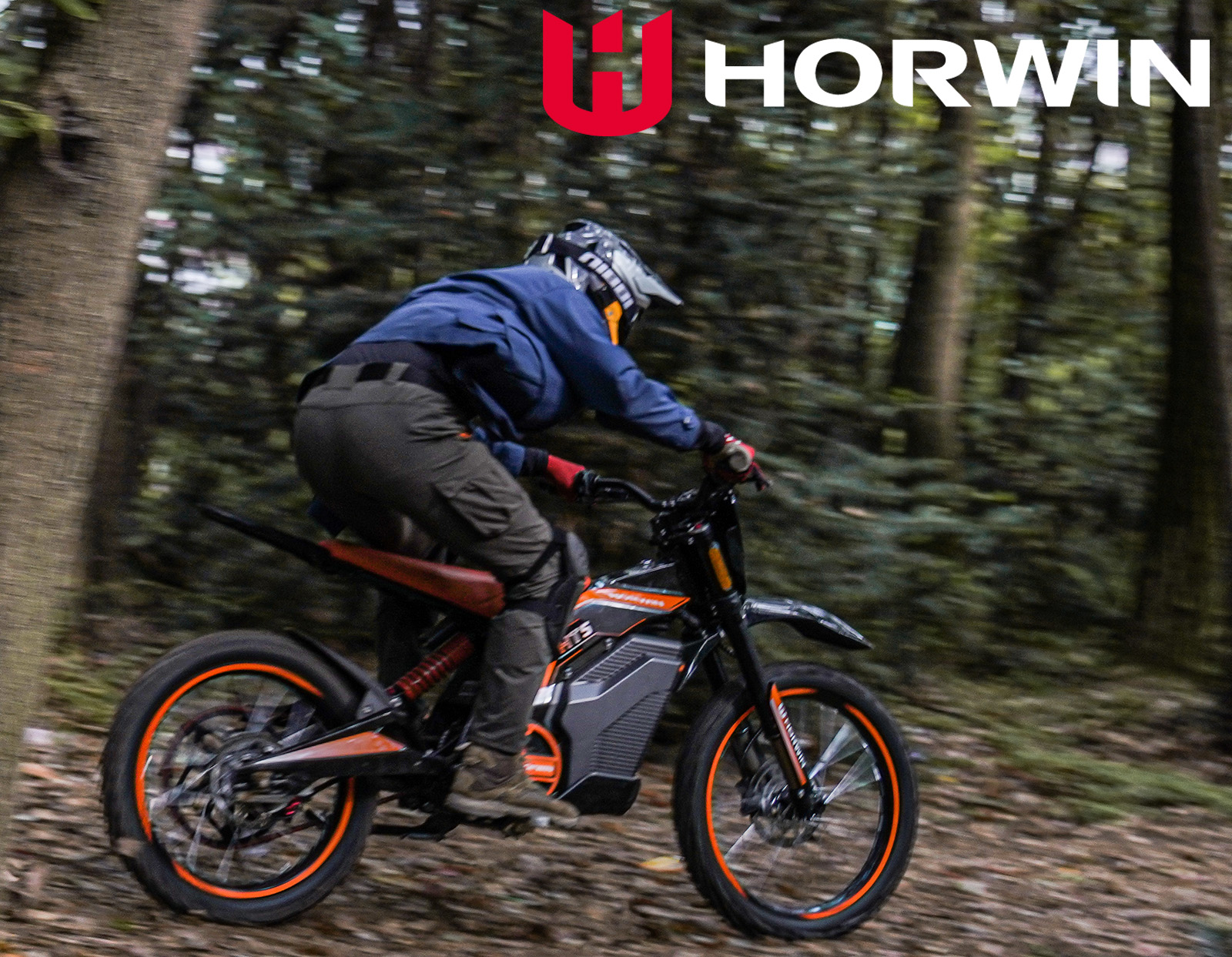 fest verbauter Akku bei den Elektro-Motocross Maschinen HORWIN HT5 R